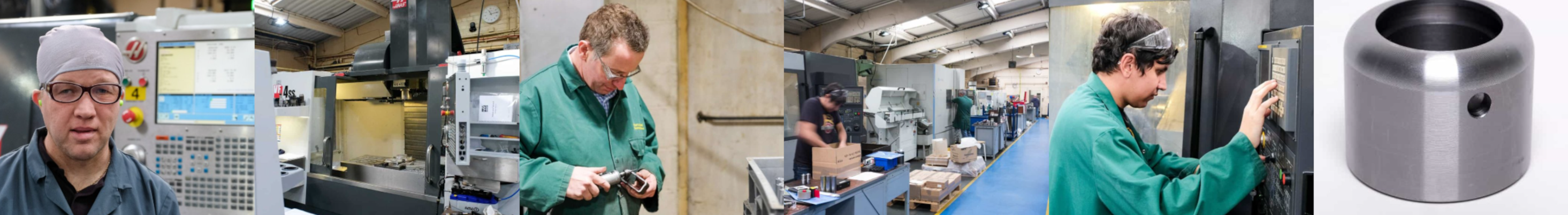 Banner showing plant and machinery